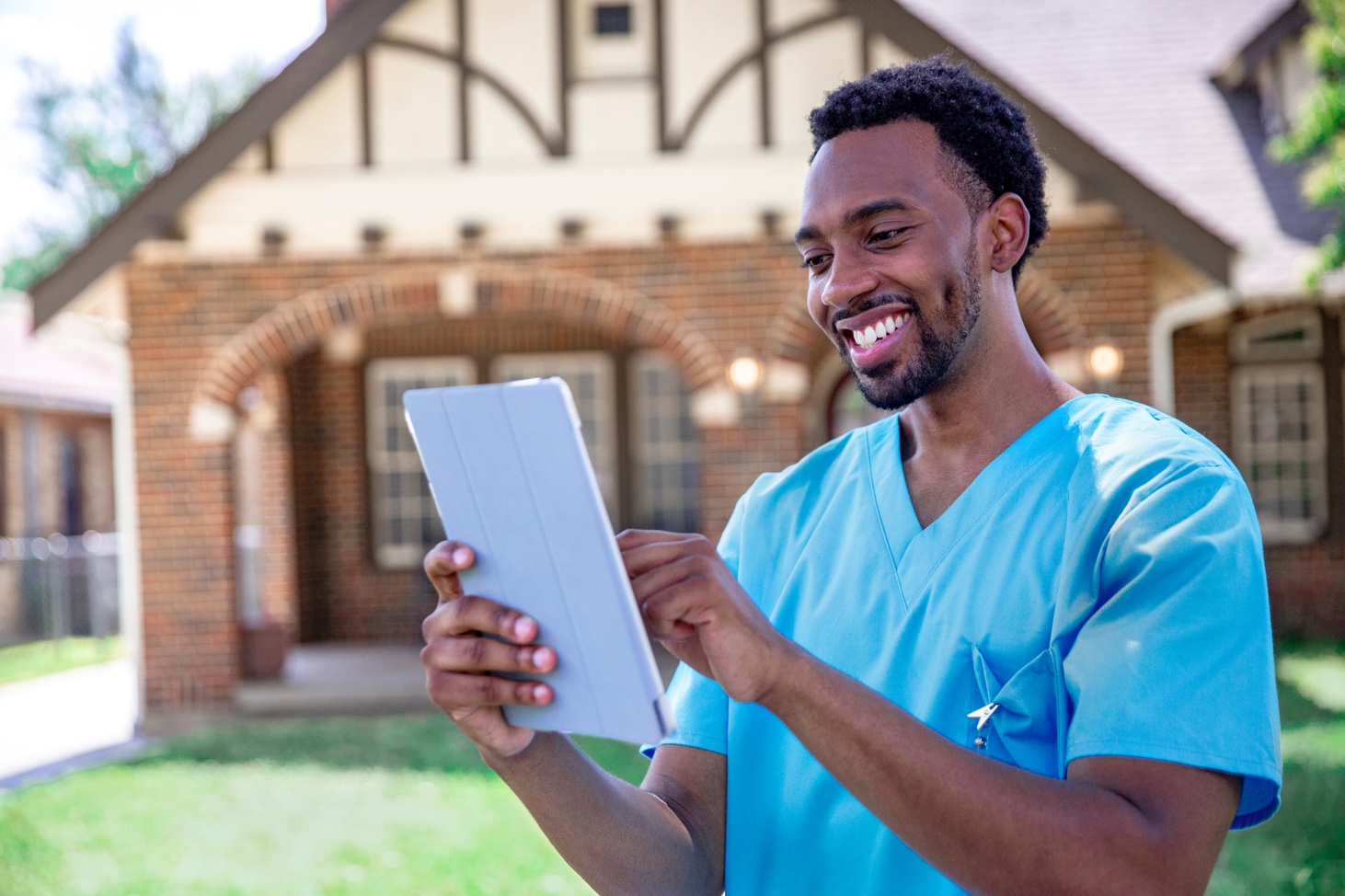 Nurse with Tablet